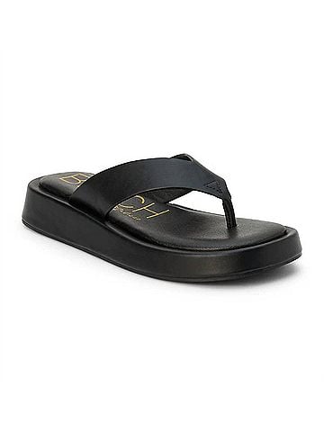 Matisse Women's Mallorca Flip Flops in Black (view 1)