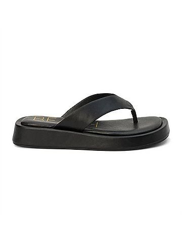 Matisse Women's Mallorca Flip Flops in Black (view 2)