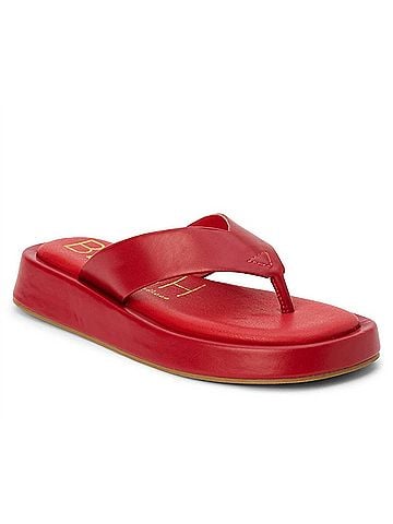 Matisse Women's Mallorca Flip Flop Sandal in Red (view 1)