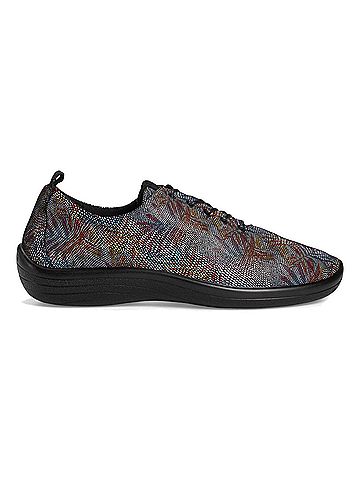 Arcopedico Women'S Lanin Travel Shoes in Black Palm (view 1)