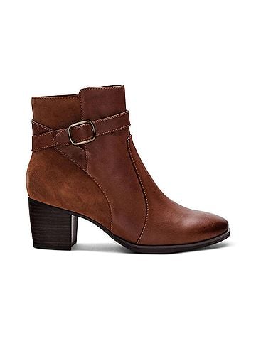 Aetrex Women's Rebecca Boot in Cognac (view 1)
