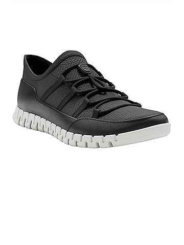 Ecco Women's Gruuv Lite Sneakers in Black (view 2)