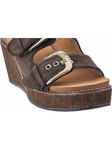 Corkys Women's Double Dare Wedge in Chocolate (view 2)