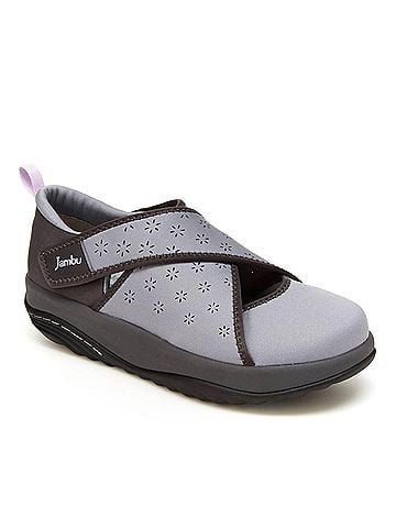 Jambu Women's Millie Vegan Slip On Sneaker in Grey (view 2)