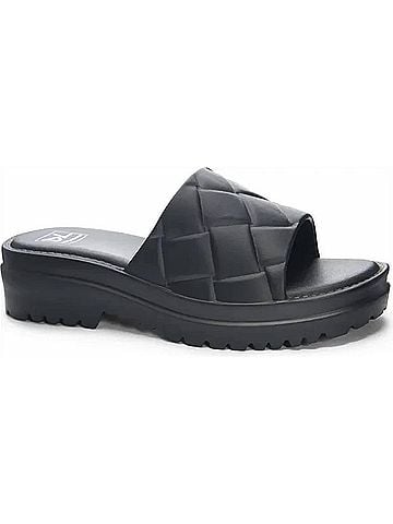 Dirty Laundry Women's Lightning Eva Sandal in Black (view 1)