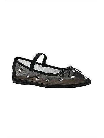 Chinese Laundry Women's Adette Stone Mesh Flat Shoes in Black (view 1)
