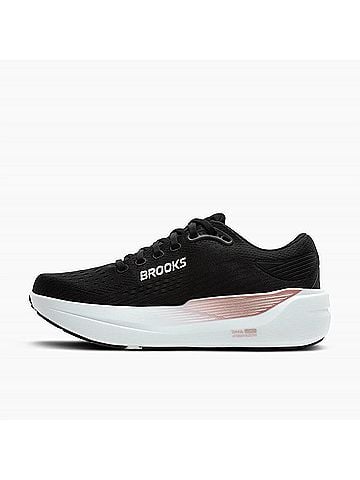 Brooks Women's Ghost Max 3 Running Shoe in Black/Black/Rose Gold (view 2)