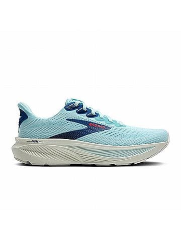 Brooks Women's Ghost 17 Running Shoe in Clearwater/Navy Peony (view 1)