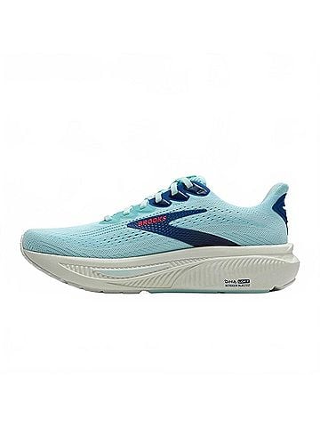 Brooks Women's Ghost 17 Running Shoe in Clearwater/Navy Peony (view 2)