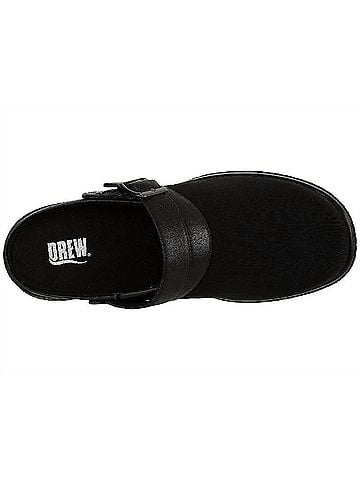 Drew Women's Savannah Clog in Black/Black/Strech (view 2)