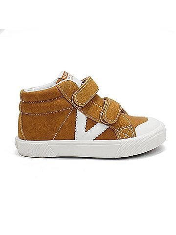 Victoria Boys' Tribu Tiras High-Top Sneakers in Cuero (view 1)