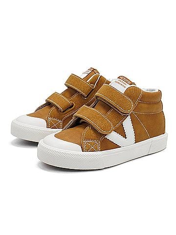 Victoria Boys' Tribu Tiras High-Top Sneakers in Cuero (view 2)