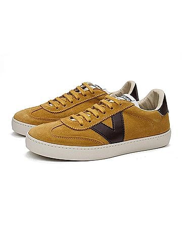 Victoria Women's Berlin Split Leather Cyclist Shoes in Camel (view 2)