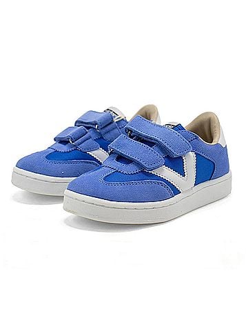 Victoria Boy's Milas Sneakers in Azul (view 2)