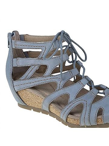Earth Origins Women's Kendra Kamilla Sandal in Pearl Blue (view 2)