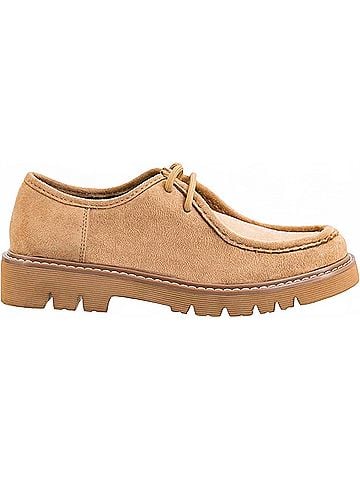 Corkys Women's Fall For It Shoe in Camel Faux Suede (view 1)