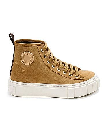 Victoria Women's Abril Recycled High Top Platform Sneakers in Cuero (view 1)