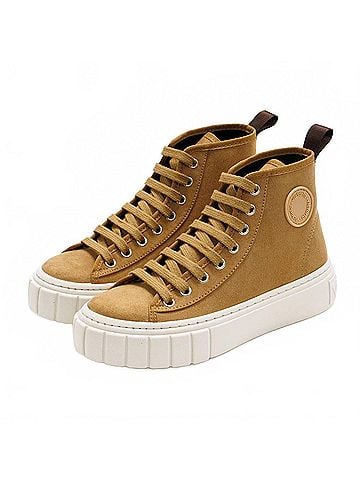 Victoria Women's Abril Recycled High Top Platform Sneakers in Cuero (view 2)