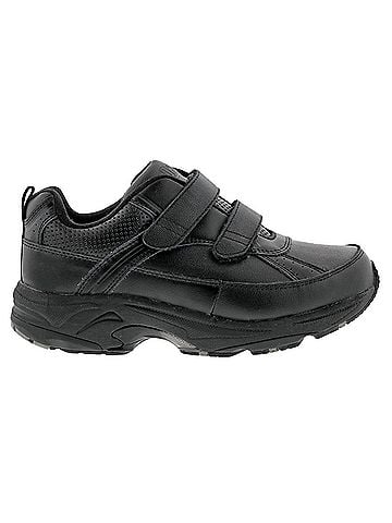 Drew Women's Paige Walking Shoes in Black Calf (view 2)