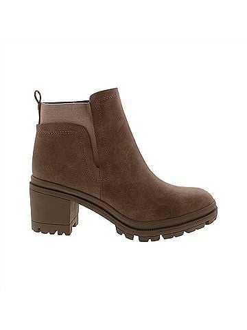 Jellypop Women's Shelley Fashion Boots in Light Taupe Distress (view 1)