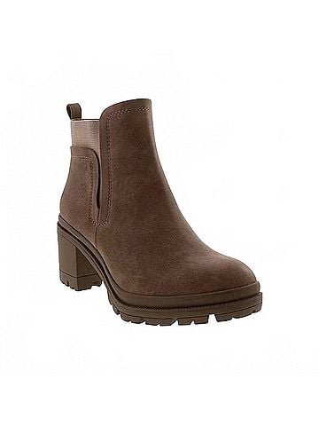 Jellypop Women's Shelley Fashion Boots in Light Taupe Distress (view 2)