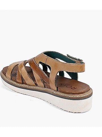BED|STU Women's Centrist Sandal in Cashew (view 2)