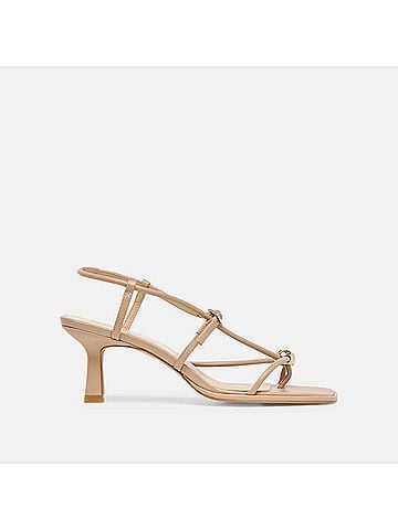 Dolce Vita Women's Mylee Heels in Light Tan Leather (view 2)