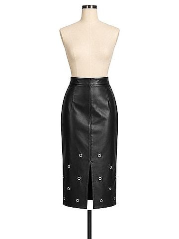 Brochu Walker Rai Leather Skirt (view 1)