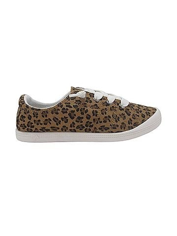 Jellypop Women's Dallas Sneakers in Dark Tan Leopard (view 1)