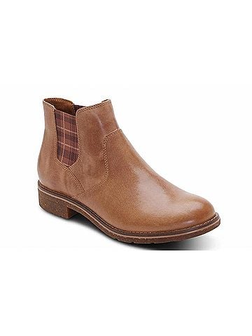 Aetrex Women's Kaylee Boots in Tan (view 1)