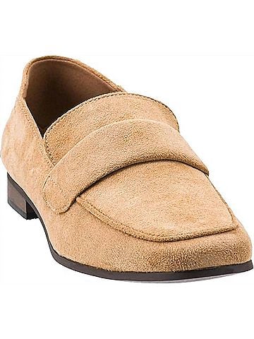Corkys Women's She's A Keeper Loafer in Camel Faux Suede (view 1)