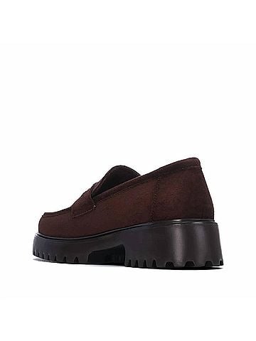 Refresh Women's Casual Suede Moccasins in Brown (view 2)