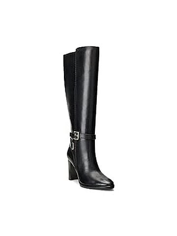 Ralph Lauren Women's Manchester Knee High Boot in Black (view 2)