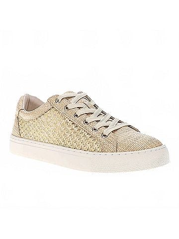 Corkys Women's Keep Scrolling Sneaker in Beige (view 1)