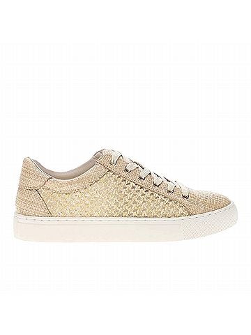 Corkys Women's Keep Scrolling Sneaker in Beige (view 2)