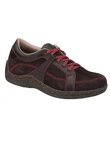 Drew Women's Geneva Casual Shoes - Medium in Espresso Leather/Nubuck (view 1)