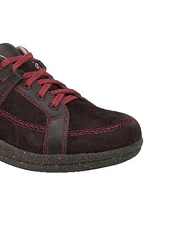 Drew Women's Geneva Casual Shoes - Medium in Espresso Leather/Nubuck (view 2)