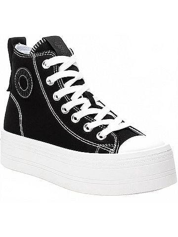 Refresh Women's Zip Up Sneakers in White (view 2)