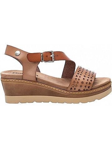 Refresh Women's Wedge Sandal in Taupe (view 1)