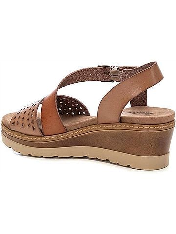 Refresh Women's Wedge Sandal in Taupe (view 2)