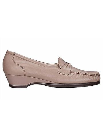 SAS Women's Easier Slip-On Loafers in Mocha (view 1)