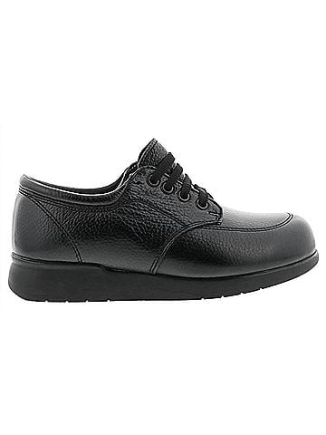 Drew Women's New Villager Walking Shoes in Black Soft Pebble (view 2)