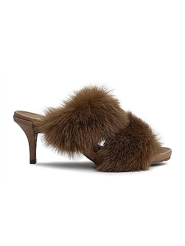 Pedro Garcia Women's Cissy Sandals in Tan Suede Churra (view 1)