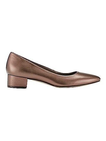 Ros Hommerson Women's Heidi Ii Pumps in Bronze Leather (view 2)