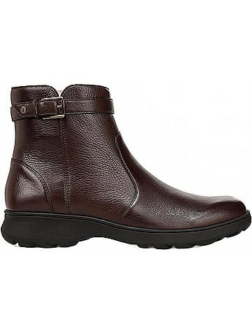 Vionic Women's Redding Ankle Boots in Chocolate Ganache Leather (view 1)