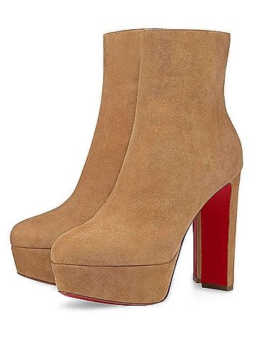 Christian Louboutin Women's Loo Boot in Lionne (view 2)