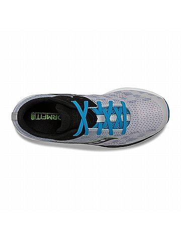 Saucony Kid's Guide 14 Running Shoes in Alloy/Cobalt (view 2)