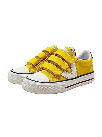 Victoria Girls' Tribu Canvas Sneakers in Mostaza (view 2)