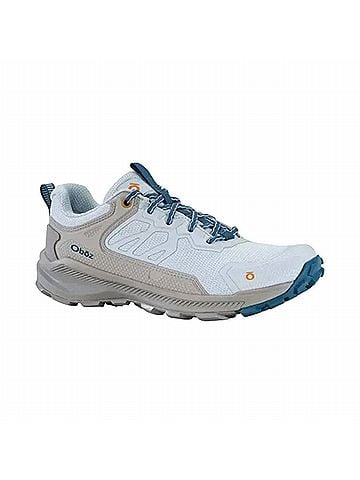 Oboz Women's Katabatic Low B-Dry Hiking Shoe in Skylight (view 2)