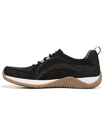 Ryka Women's Echo Sky Wide Sneaker in Black (view 2)